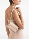 dolce & gabbana - Marlene crossbody bag in pink leather - 3