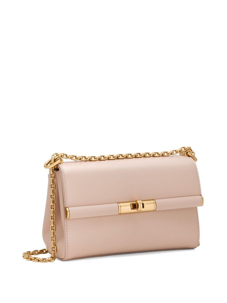 Marlene crossbody bag in pink leather