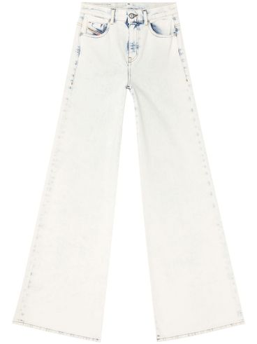 DIESEL - Light wide-leg jeans