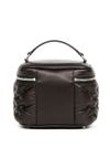 maison margiela - Glam Slam black leather handbag - 4