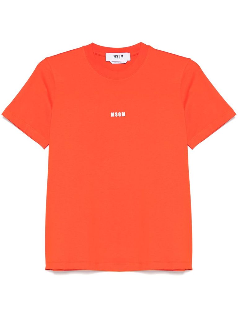 Msgm T-shirts And Polos In Red
