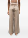 brunello cucinelli - Silk track pants in beige - 3