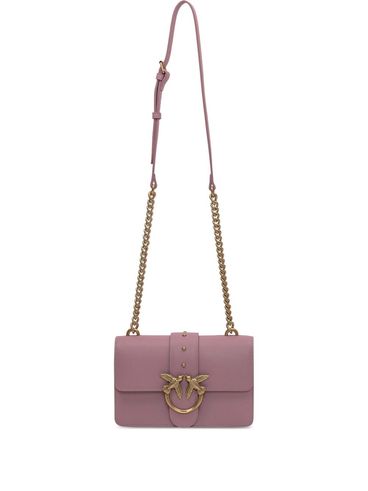 PINKO - Borsa in pelle lilla 'Love One Mini'