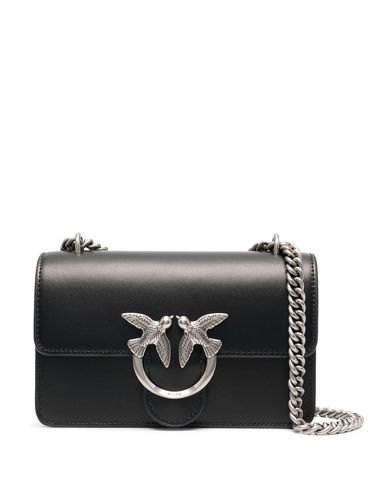 PINKO - Borsa in pelle nera 'Love One Mini'