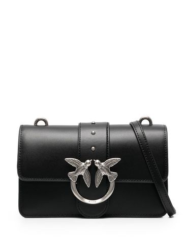 PINKO - Borsa in pelle nera 'Love One Mini'