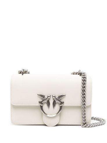 PINKO - Leather bag 'Love One Mini' in white