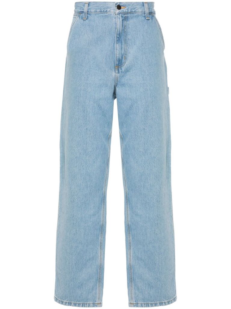 Carhartt Brandon Low-crotch Jeans In Blue
