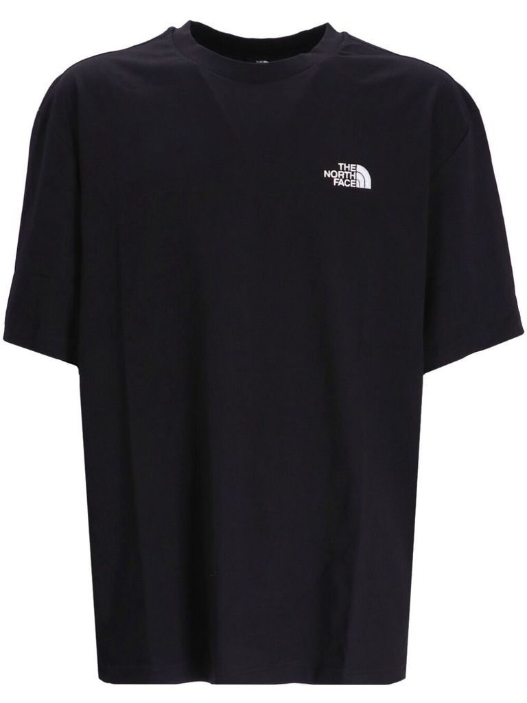 Shop The North Face Crew Neck T-shirt In Black With Logo