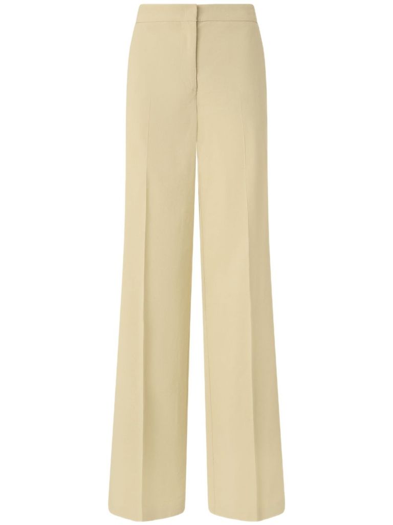 Shop Pinko Beige Elegant 'jacopone' Trousers