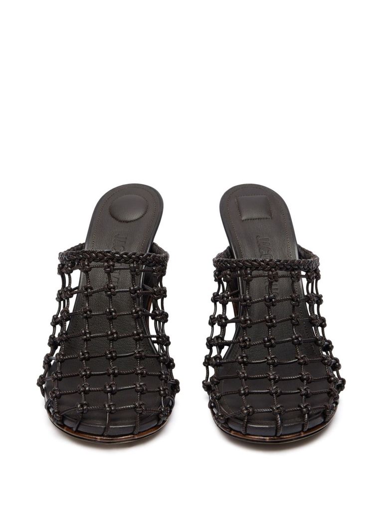 【送料&関税込】Jacquemus Les Doubles Tresses Jacquemus - Les Doubles Tresses Shoes in Dark Brown – Stoy