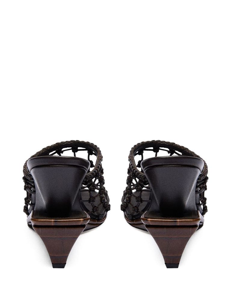 【送料&関税込】Jacquemus Les Doubles Tresses Jacquemus - Les Doubles Tresses Shoes in Dark Brown – Stoy