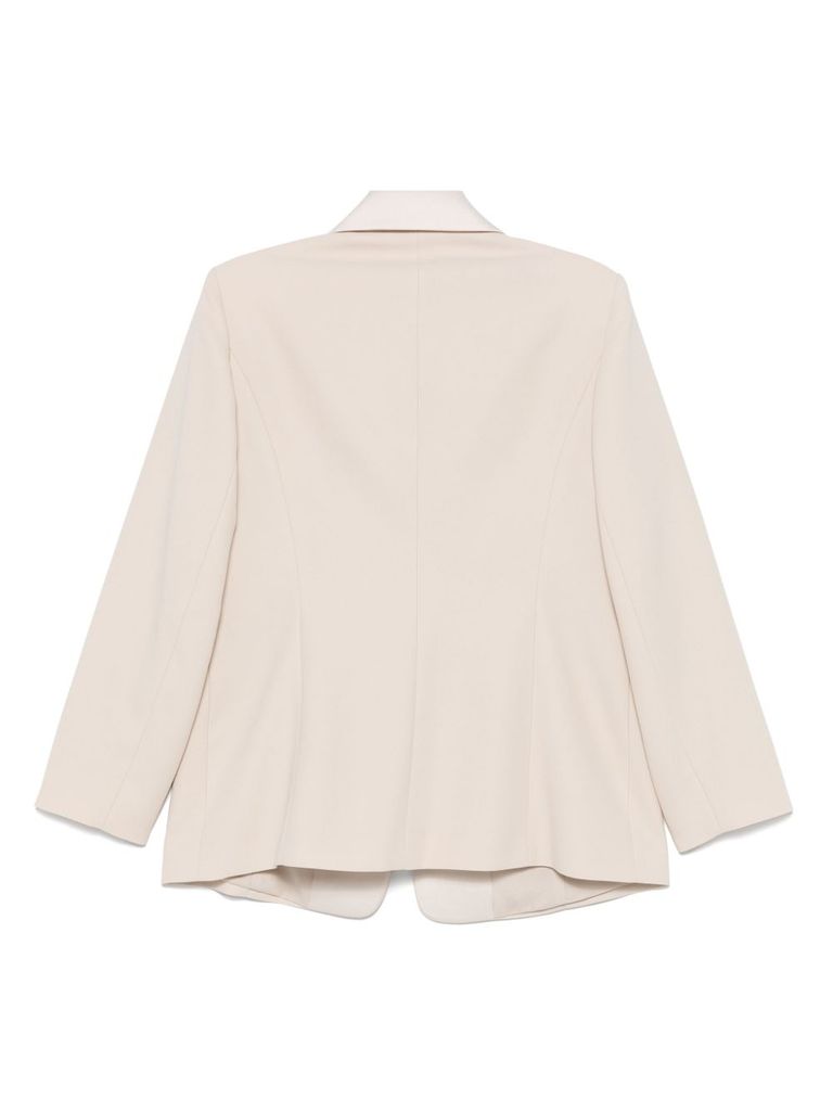 Marina Rinaldi Mandare Blazer In Beige