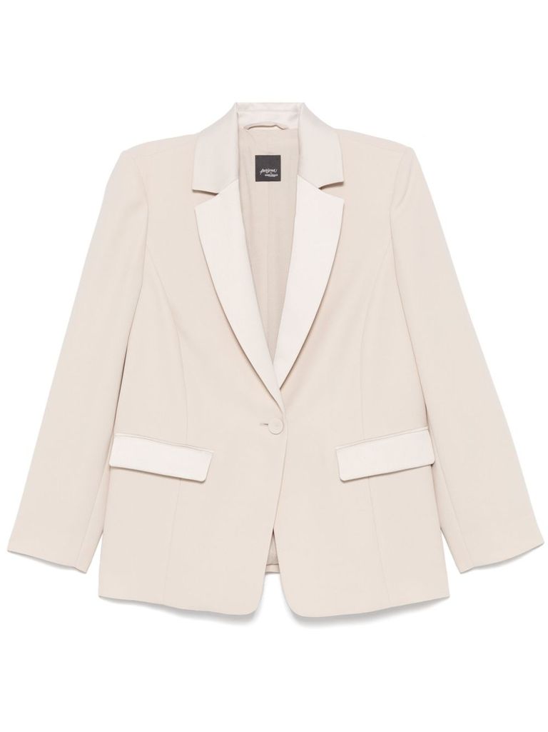 Marina Rinaldi Mandare Blazer In Beige