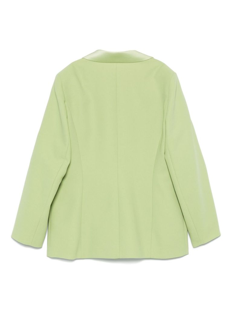 Marina Rinaldi Mandare Blazer In Green