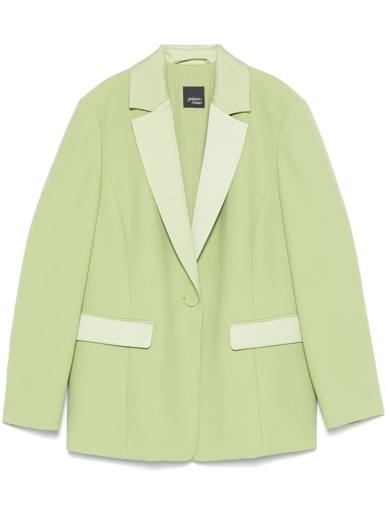 Marina Rinaldi Mandare Blazer In Green