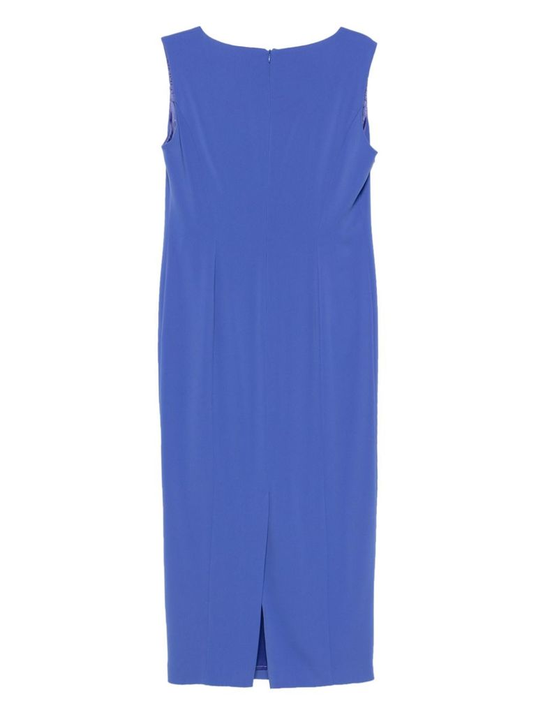Marina Rinaldi Elsa Midi Dress In Blue