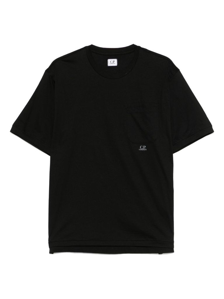 Grey t-shirt in cotton with logo