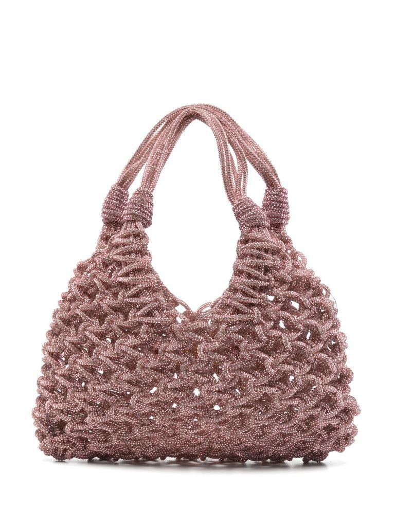 Shop Hibourama Pink Small 'vannifique' Tote Bag