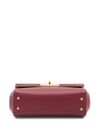 dolce & gabbana - Calf leather shoulder bag 'City Mini Marlene' in red - 3