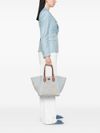 ermanno scervino - Shopping bag 'Meggie Media' in jeans - 4