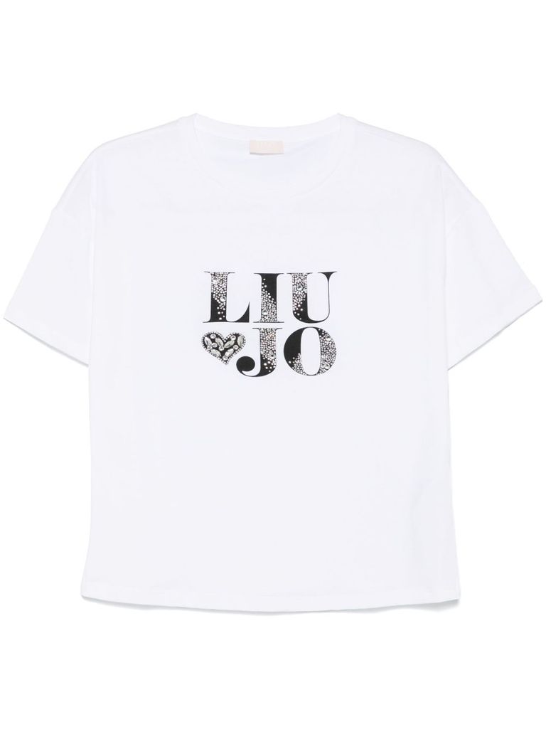 Liu •jo T-shirt Liu Jo Woman Color Black In White