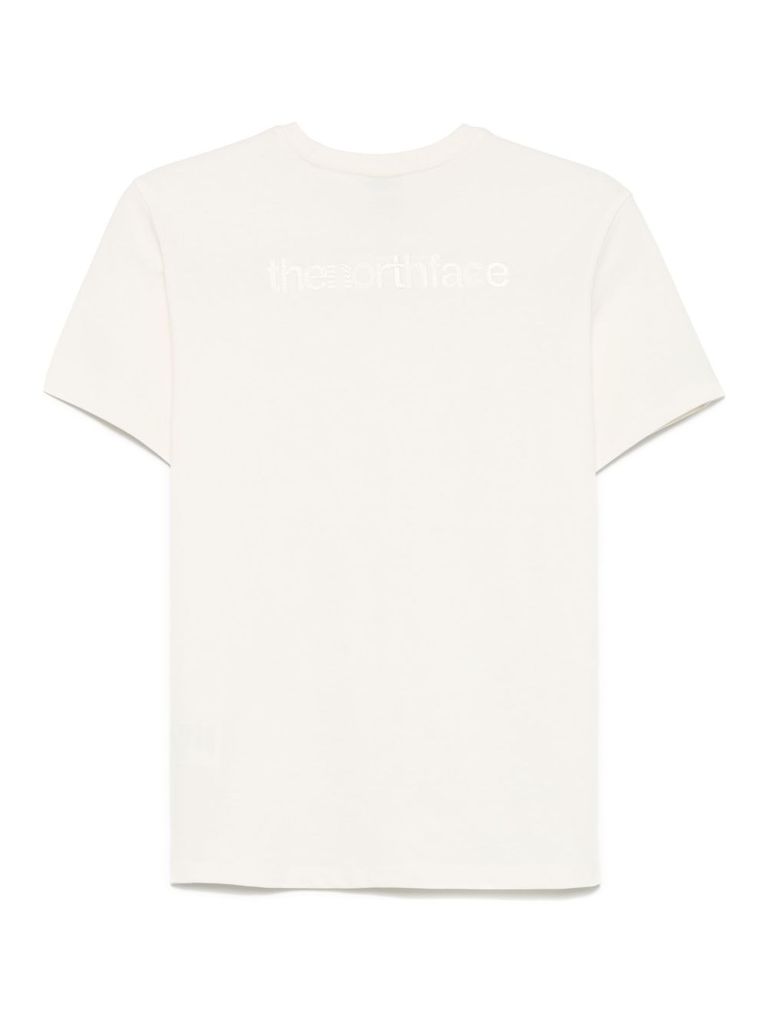 THE NORTH FACE COTTON T-SHIRT IN WHITE