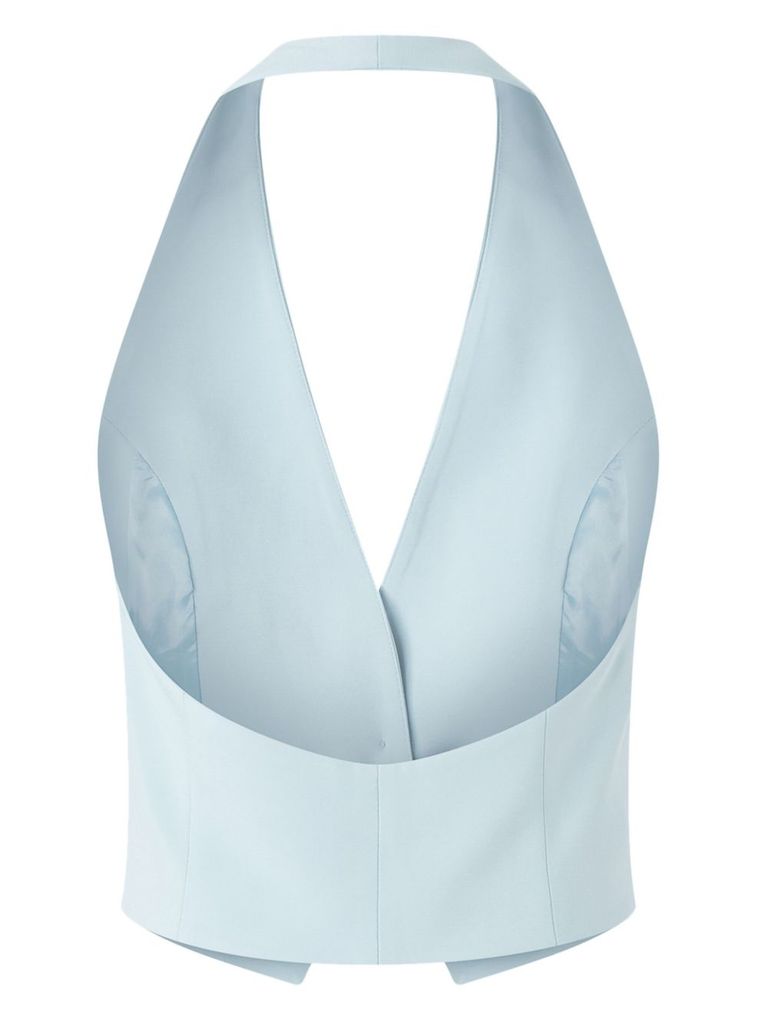 Shop Pinko Pastel Blue 'moretta' Top