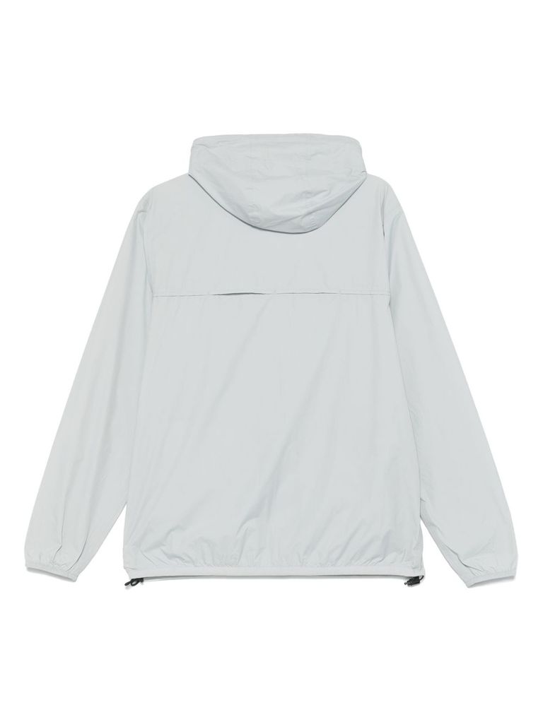 K-WAY GREY 'LE VRAI CLAUDE' JACKET WITH ZIP