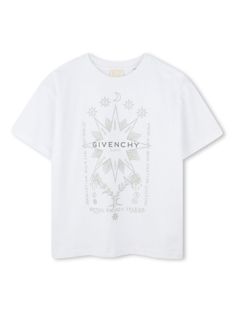 新品★GIVENCHY■ウィングロゴ コットンジャージーTシャツ 新品☆GIVENCHY□ウィングロゴ コットンジャージーTシャツ