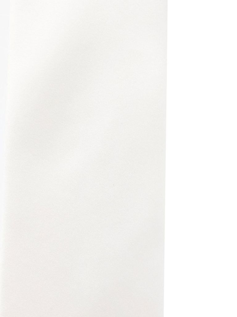 Tagliatore White Pointed Tie In White