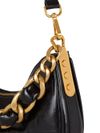 balmain - Black calfskin 'Moon Bag' shoulder bag - 5