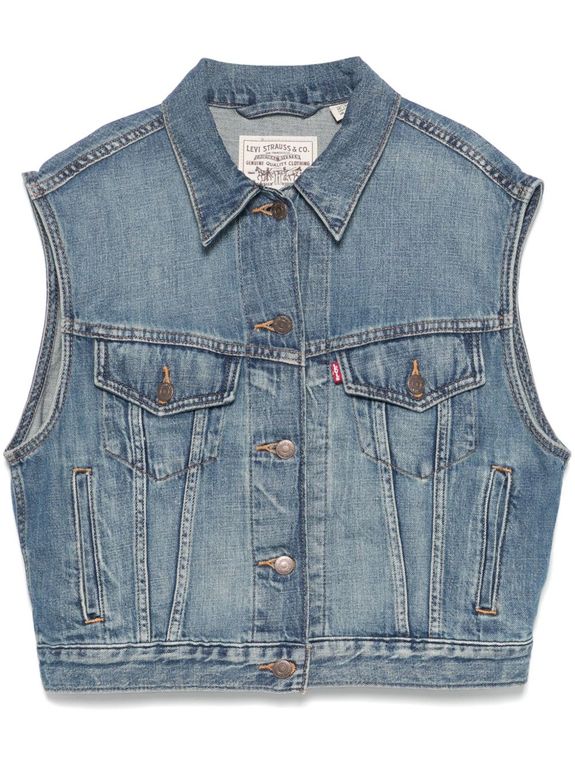 Trucker Vest Gilet Di Jeans Levi's Levi's RedTab Relaxed