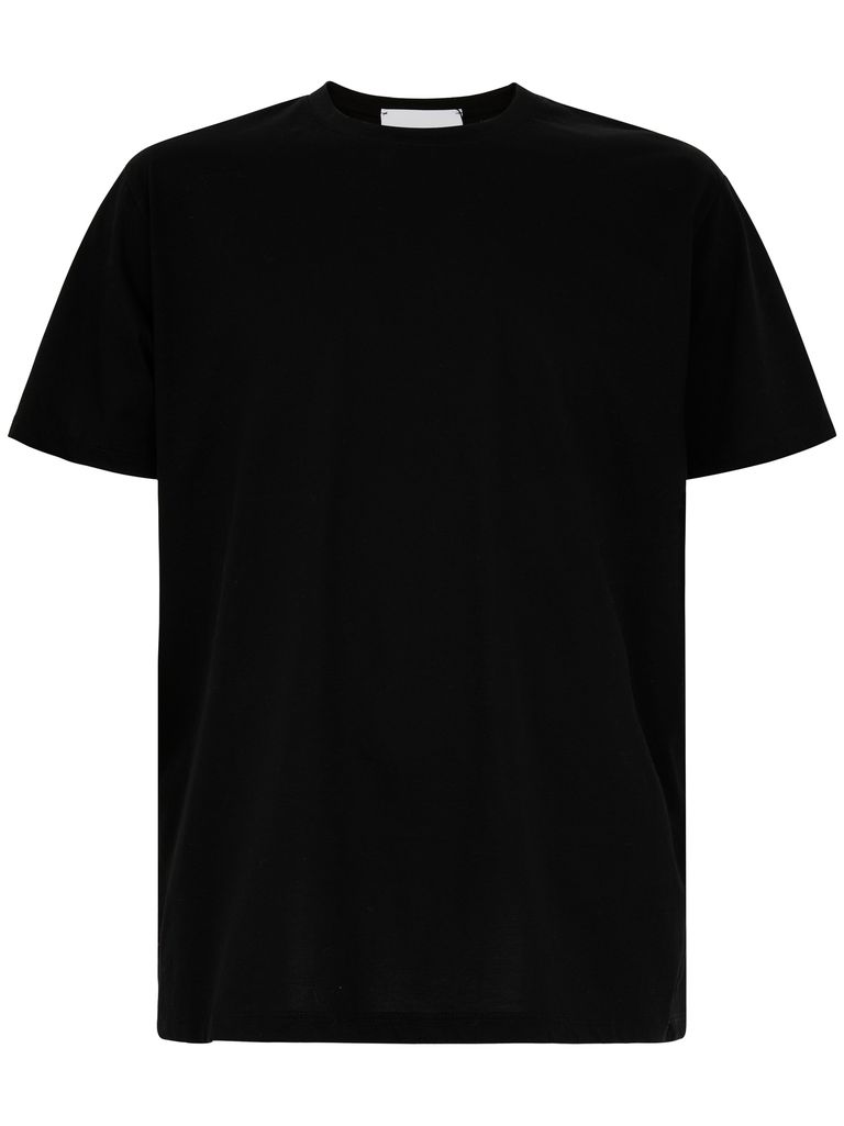 AMARANTO BLACK SHORT-SLEEVE T-SHIRT