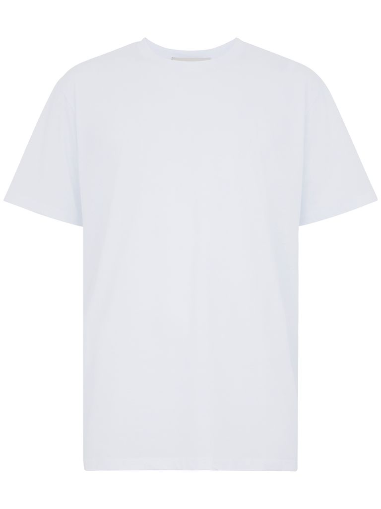 AMARANTO WHITE SHORT-SLEEVE T-SHIRT