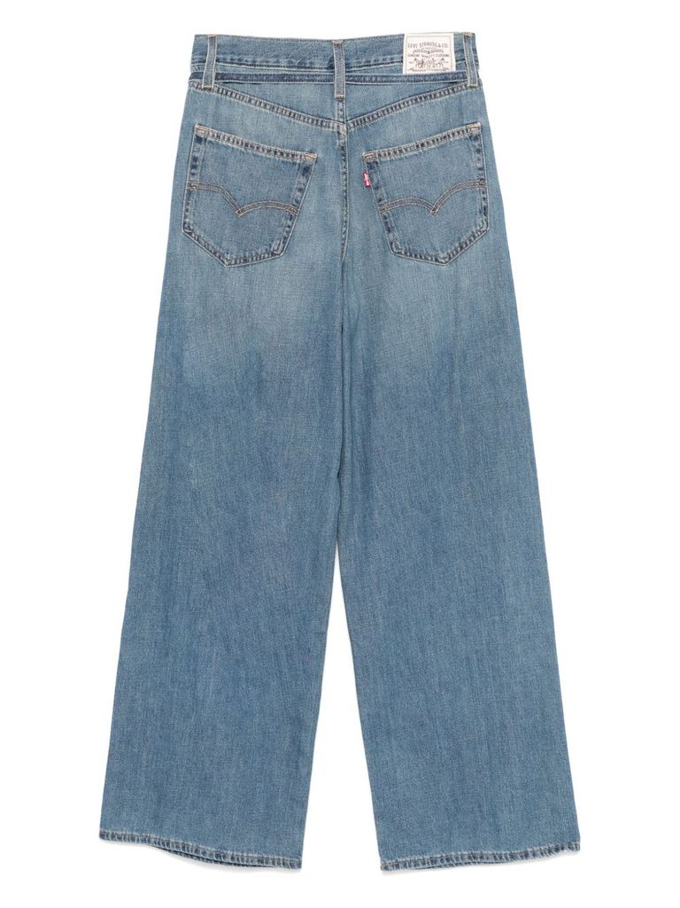 Shop Levi's 'xl Straight' Jeans In Blue Denim