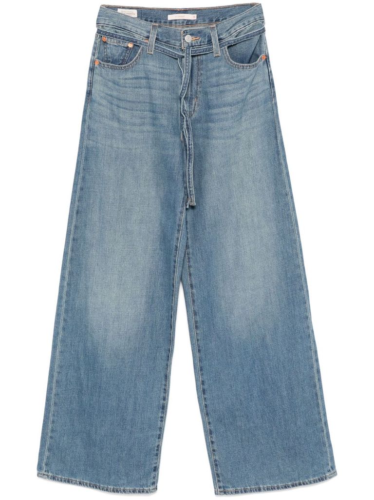 Shop Levi's 'xl Straight' Jeans In Blue Denim