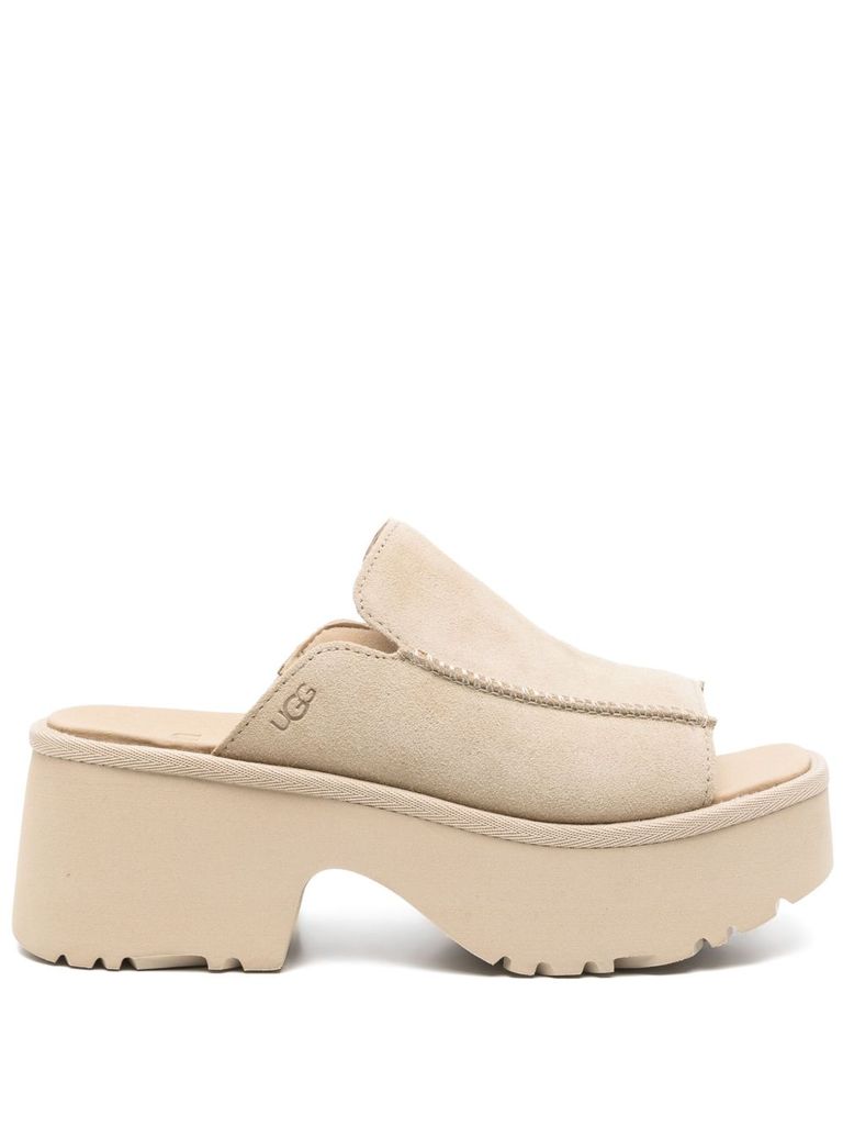 Ugg New Heights Mustard Seed Sandal In Beige