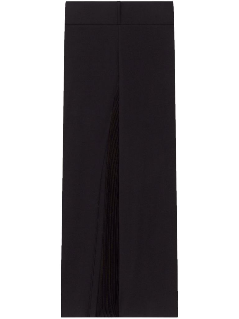 Shop Courrèges Black 'infinity' Trousers