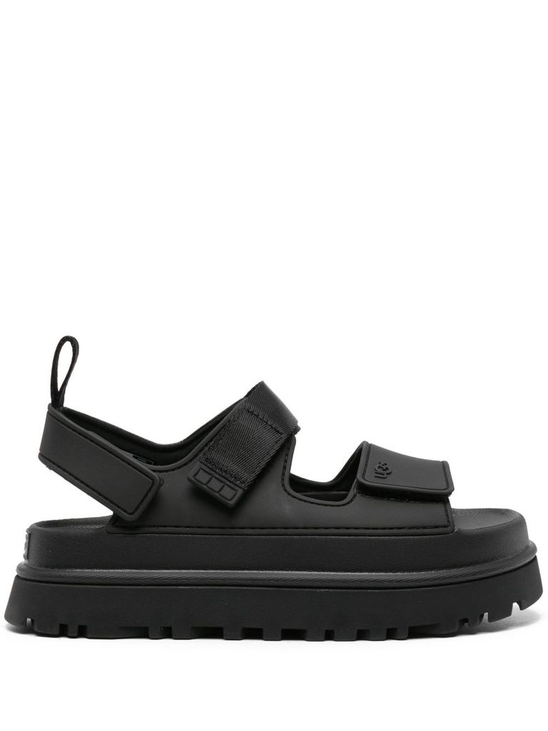 Ugg Goldenglow Black Sandal In Black