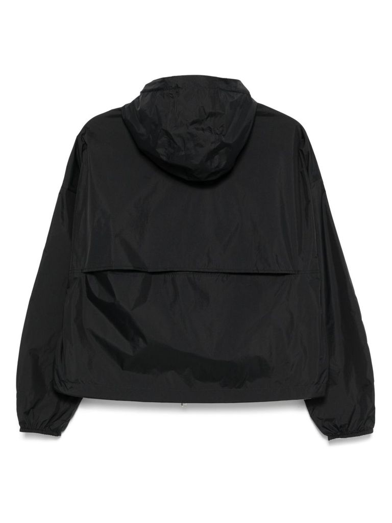 K-way Laurette Plus.2 Double Short Down Jacket In Black