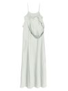 d exterior - Aqua green midi long dress - 1