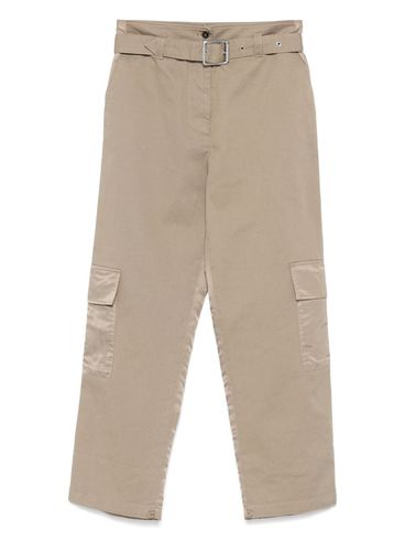 PINKO - Pantaloni in misto cotone beige 'Vento'