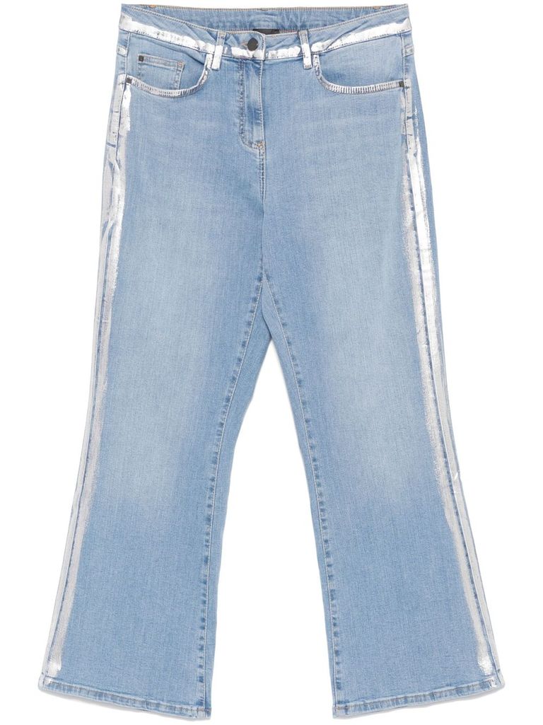 Shop Marina Rinaldi Blue Denim Jeans