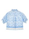 philosophy di lorenzo serafini - Camicia in cotone con fantasia azzurra - 2