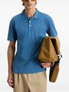 woolrich - Light blue cotton-blend polo - 4