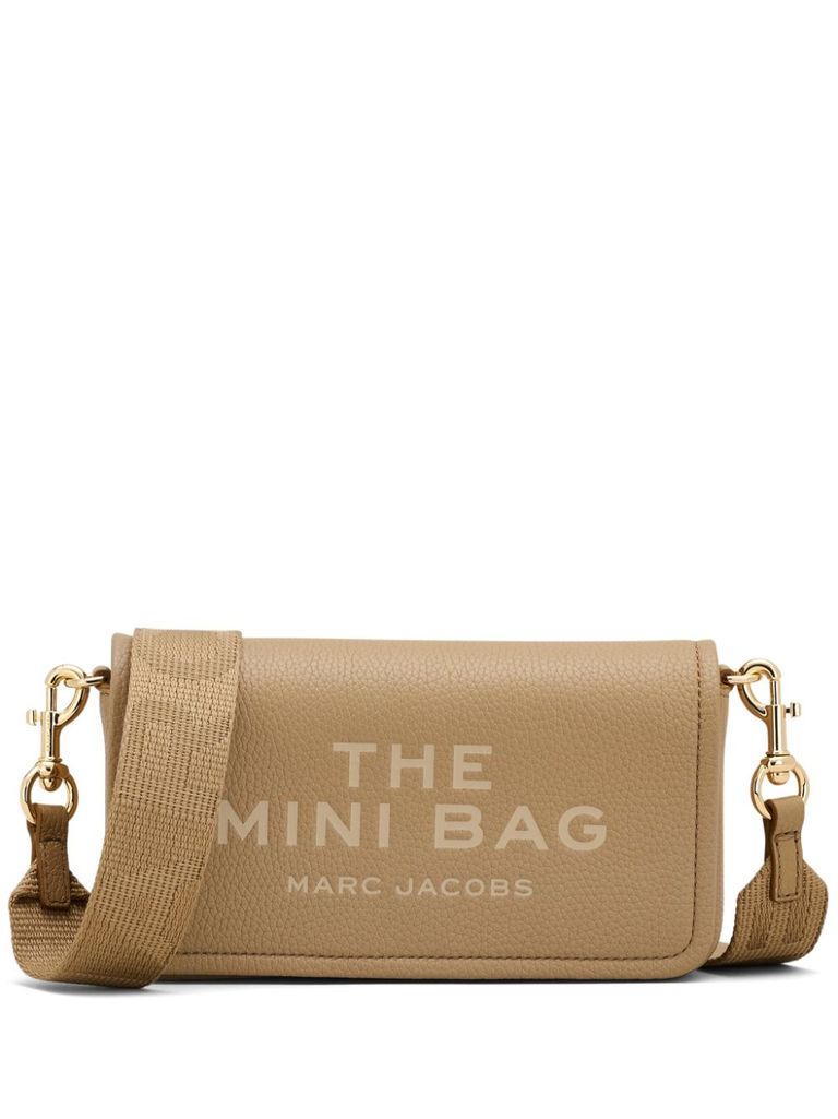 Marc Jacobs The Leather Mini Bag In Beige