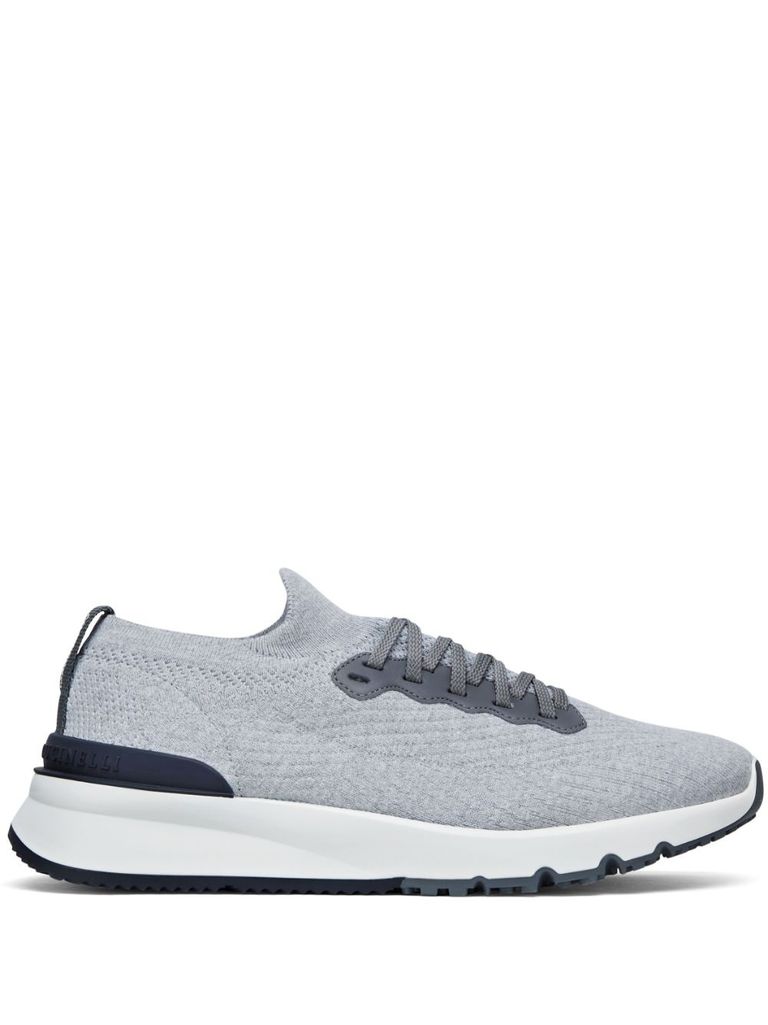 Brunello Cucinelli Sneakers Blacks And Greys In Gray