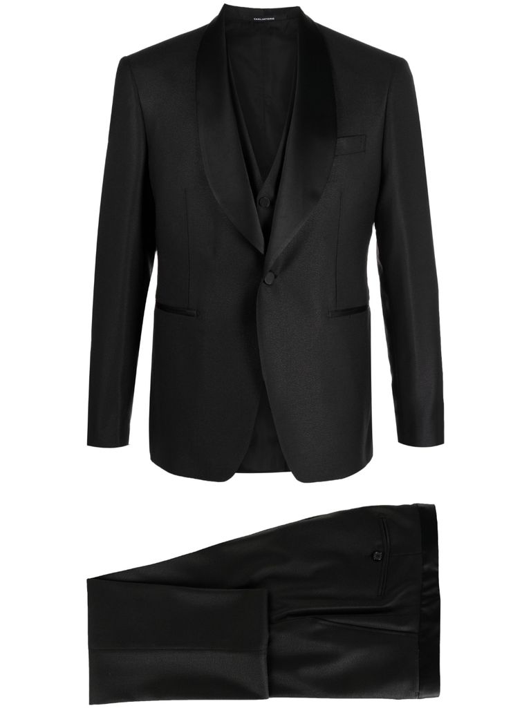Tagliatore Two-piece Suit In Black