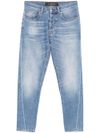john richmond - Light blue denim jeans