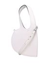 coperni - 'Baby Hearth' white leather crossbody bag - 1
